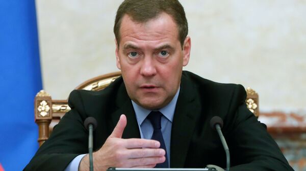 Председатель правительства РФ Дмитрий Медведев - اسپوتنیک ایران  