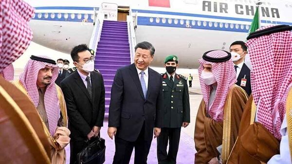 سفر شی جین پینگ رهبر  چین به عربستان سعودی - اسپوتنیک ایران  