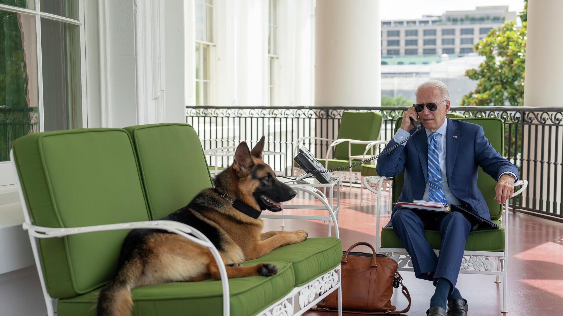 بایدن و سگش - اسپوتنیک ایران  , 1920, 22.02.2024