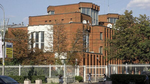 Основное здание посольства Франции на улице Большая Якиманка в Москве - اسپوتنیک ایران  