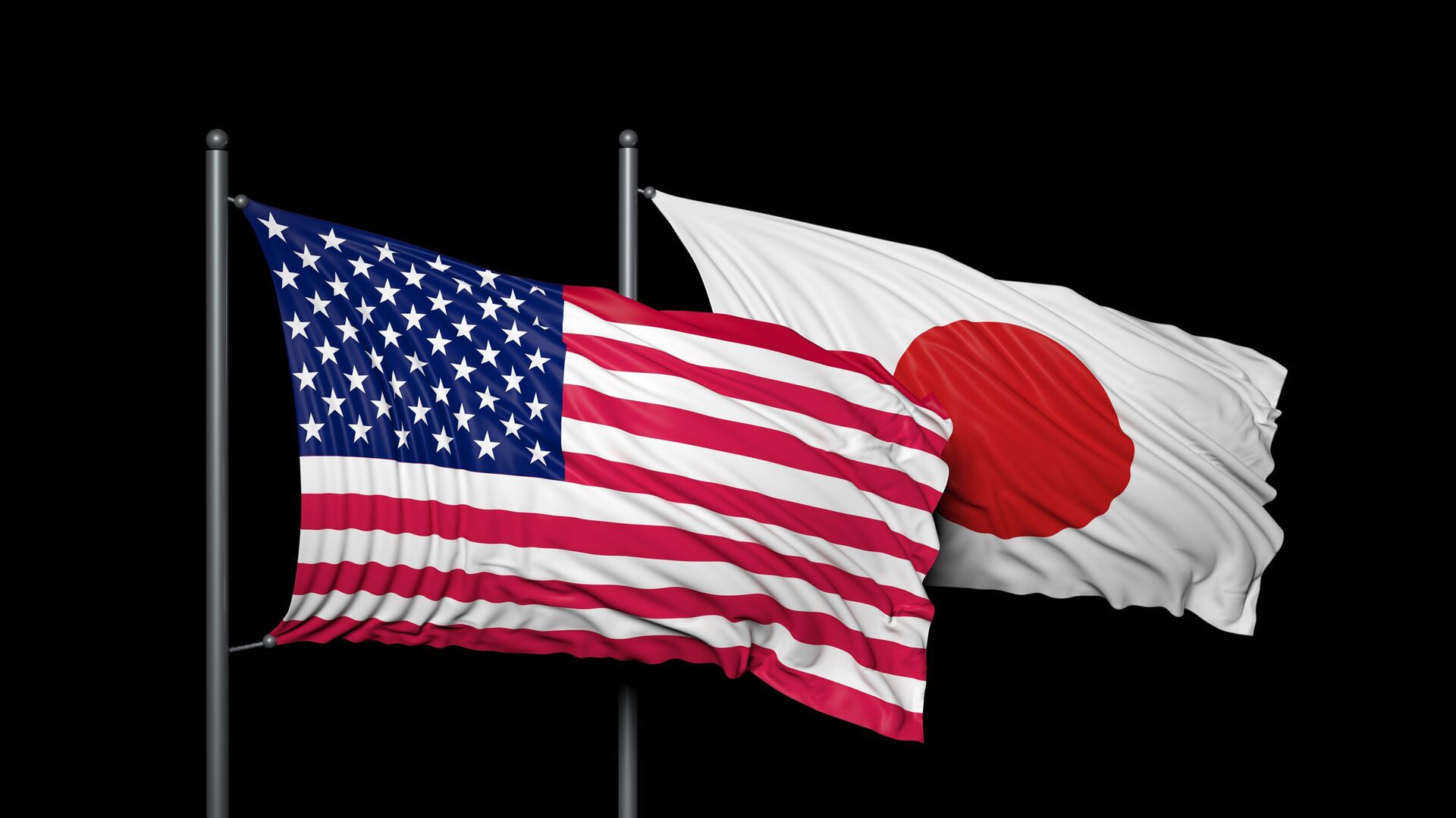 پرچم ژاپن و ایالات متحده آمریکا - اسپوتنیک ایران  , 1920, 19.02.2023