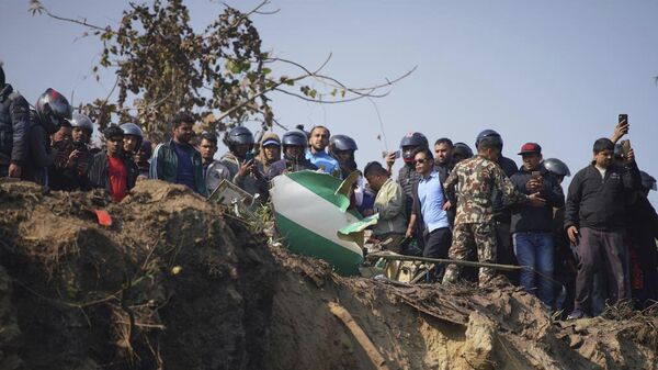 На месте крушения самолета Yeti Airlines в Непале - اسپوتنیک ایران  
