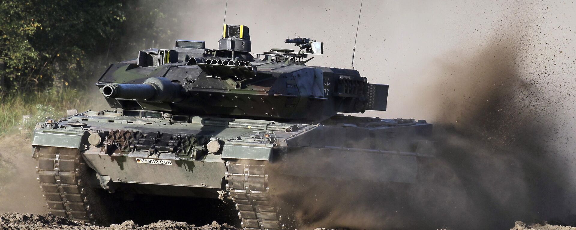 Танк Leopard 2 на демонстрационном мероприятии, Германия - اسپوتنیک ایران  , 1920, 01.02.2023