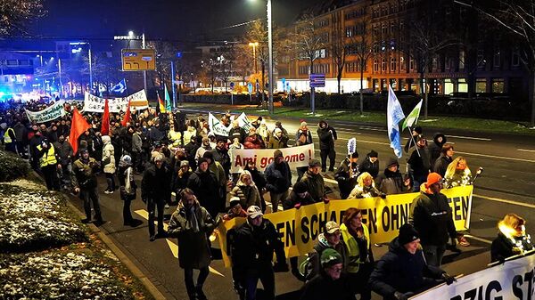 تظاهرات در نورنبرگ آلمان - اسپوتنیک ایران  