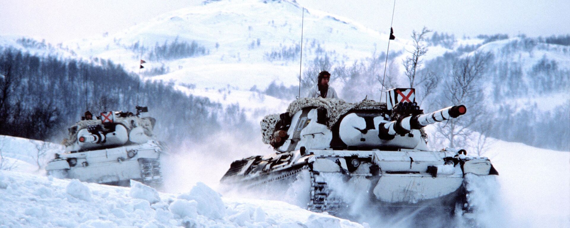 Норвежские танки Leopard I во время военных учений НАТО - اسپوتنیک ایران  , 1920, 03.02.2023