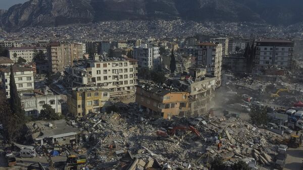Разрушения в Антакье вследствие землетрясения в Турции  - اسپوتنیک ایران  