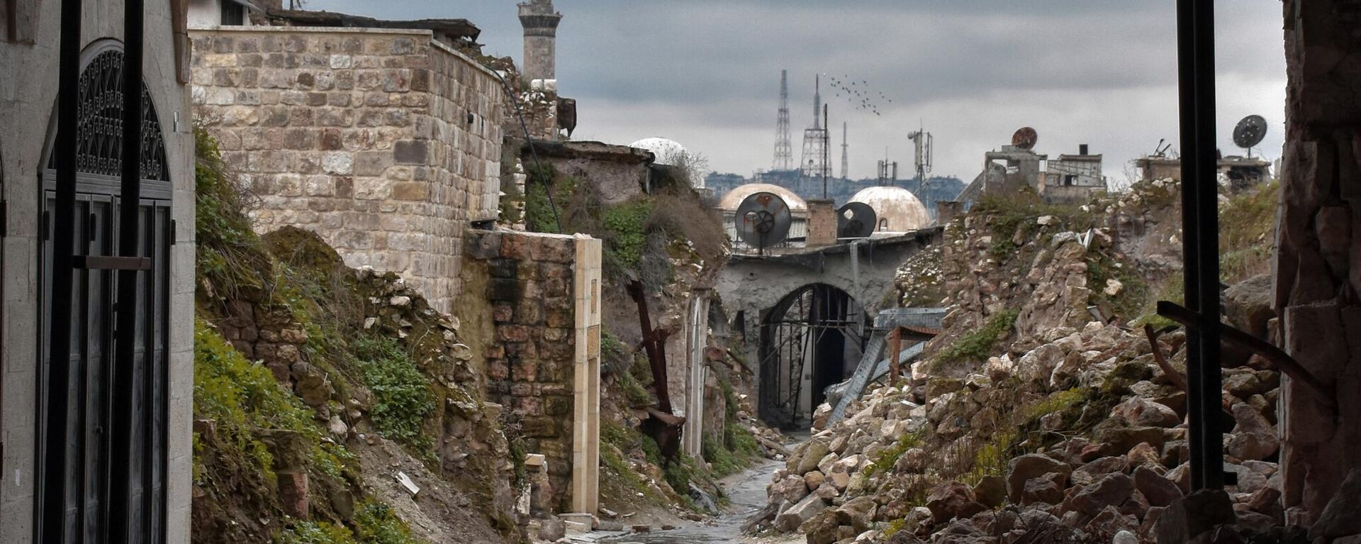 قلعه باستانی حلب پس از زلزله - اسپوتنیک ایران  , 1920, 01.03.2023