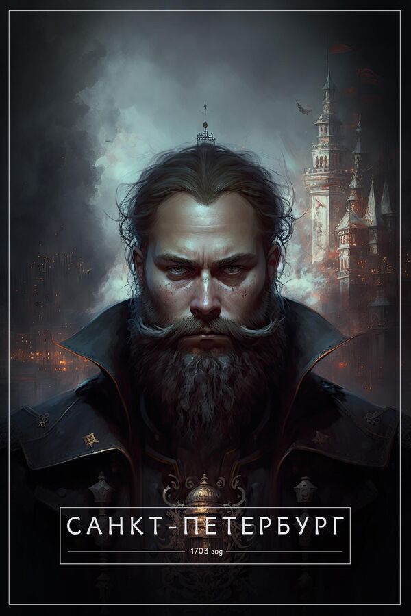 تصاویر ساخته شده توسط شبکه عصبی " میدجورنی" از شهرهای  روسیه. سنت پیترزبورگ. - اسپوتنیک ایران  