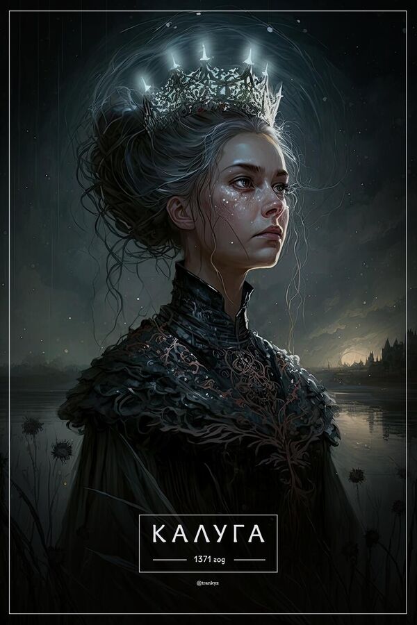 تصاویر ساخته شده توسط شبکه عصبی " میدجورنی" از شهرهای  روسیه. کالوگا. - اسپوتنیک ایران  