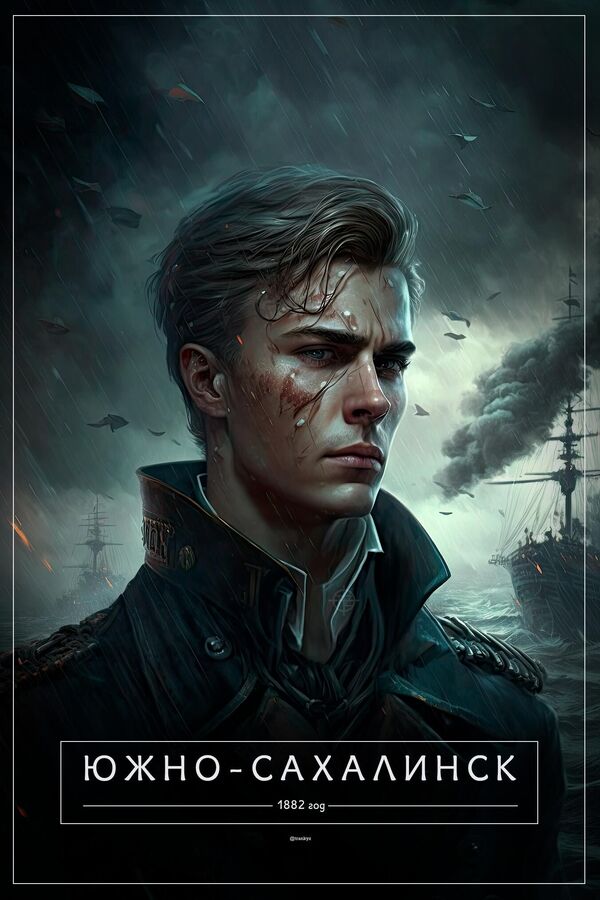 تصاویر ساخته شده توسط شبکه عصبی " میدجورنی" از شهرهای  روسیه. ساخالین جنوبی. - اسپوتنیک ایران  