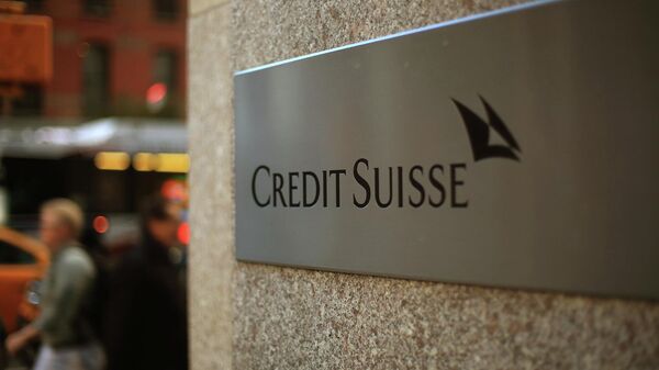 Вывеска швейцарского банка Credit Suisse - اسپوتنیک ایران  