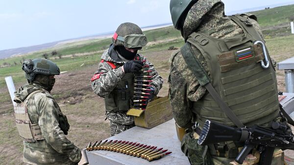 انهدام یک تانک نیروهای مسلح اوکراین در جهت زاپوروژیه+ ویدئو - اسپوتنیک ایران  