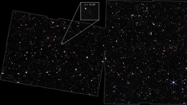 Галактика JADES-GS-z13-0 - اسپوتنیک ایران  