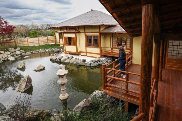 افتتاح بوستان ژاپنی در شهر کراسنودار روسیه - اسپوتنیک ایران  