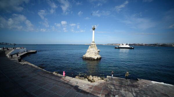 Памятник затопленным кораблям в Севастополе, Крым - اسپوتنیک ایران  