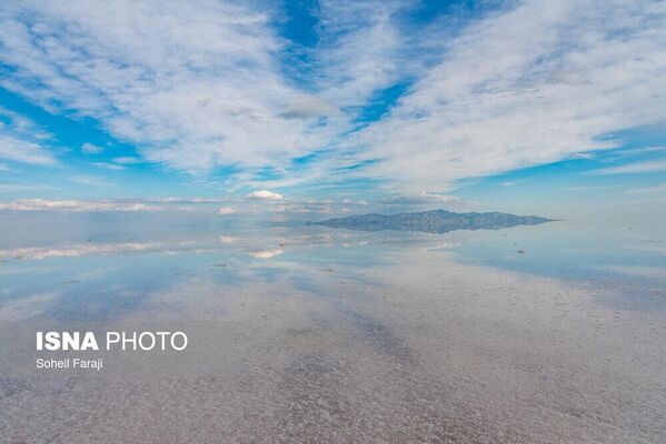 Уникальная природа озера Урмия обладает своей завораживающей красотой даже во время отлива - اسپوتنیک ایران  