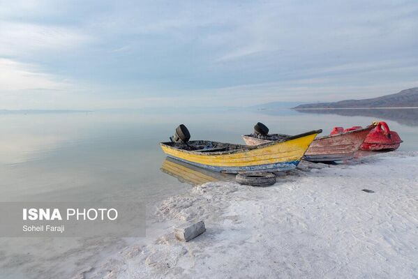 Повышение уровня воды в засыхающем иранском озере Урмия - اسپوتنیک ایران  