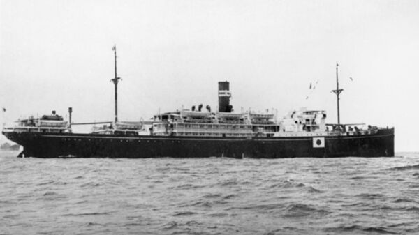 Японский корабль Montevideo Maru времен Второй мировой войны - اسپوتنیک ایران  