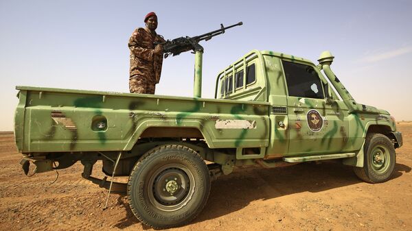 Военнослужащий армии Судана во время учений  - اسپوتنیک ایران  
