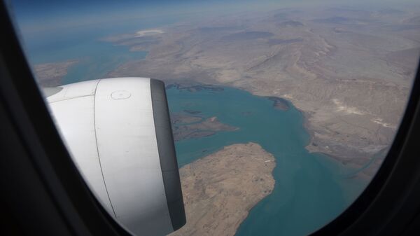 Вид на Персидский залив с борта самолета - اسپوتنیک ایران  