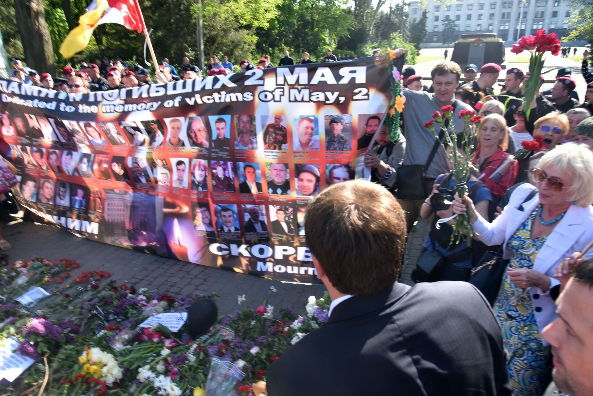 День памяти по погибшим в Одессе 2 мая 2014 года - اسپوتنیک ایران  , 1920, 02.05.2023