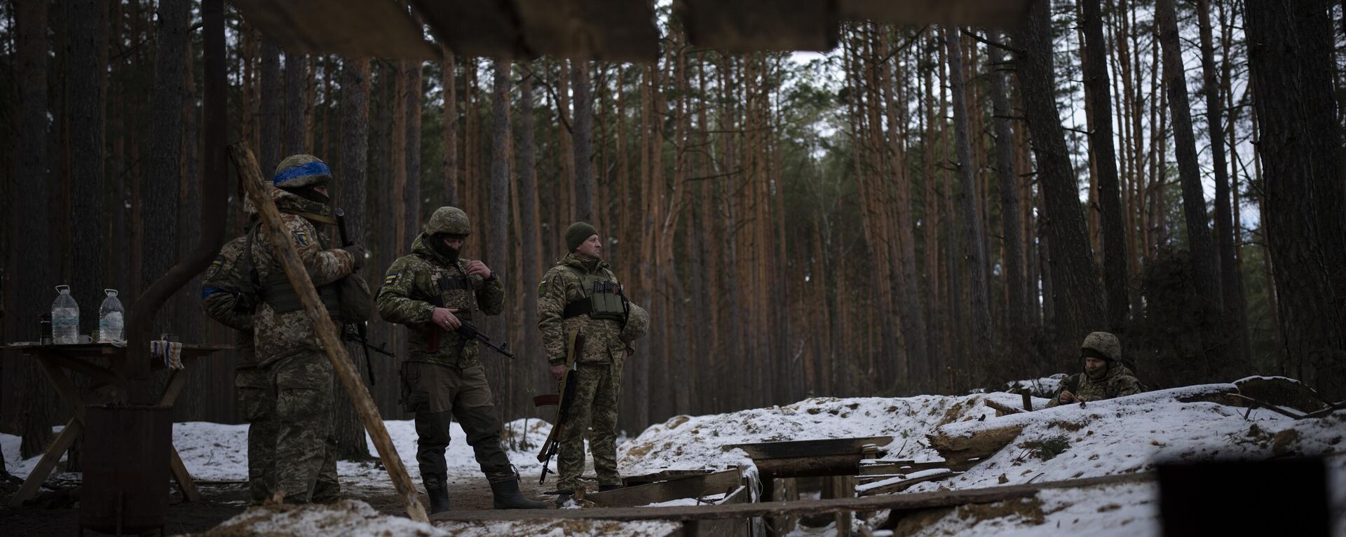 Украинские военные на границе Украины и Белоруссии. Архивное фото - اسپوتنیک ایران  , 1920, 20.07.2023