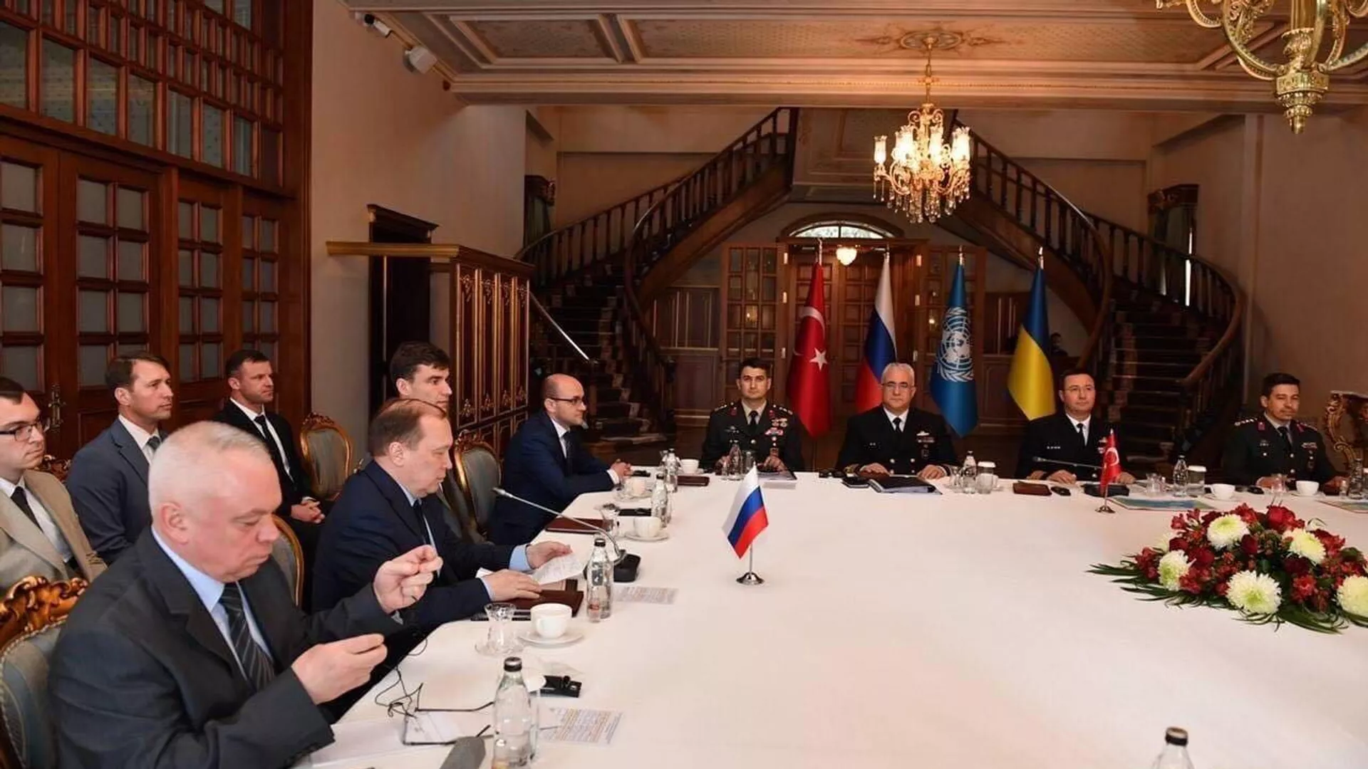 техническое совещание представителей ООН, Турции, России и Украины 