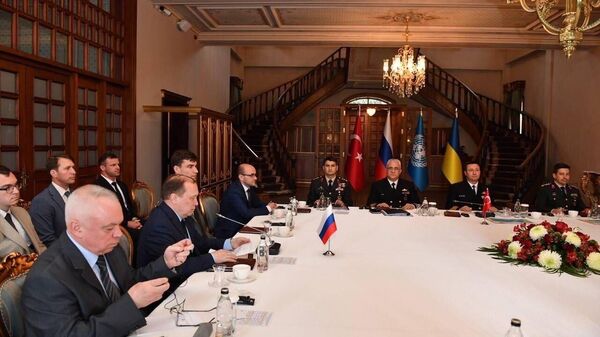 техническое совещание представителей ООН, Турции, России и Украины  - اسپوتنیک ایران  