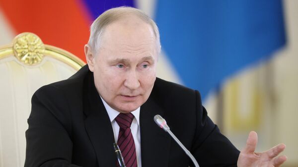 Президент РФ Владимир Путин проводит заседание высшего Евразийского экономического совета - اسپوتنیک ایران  
