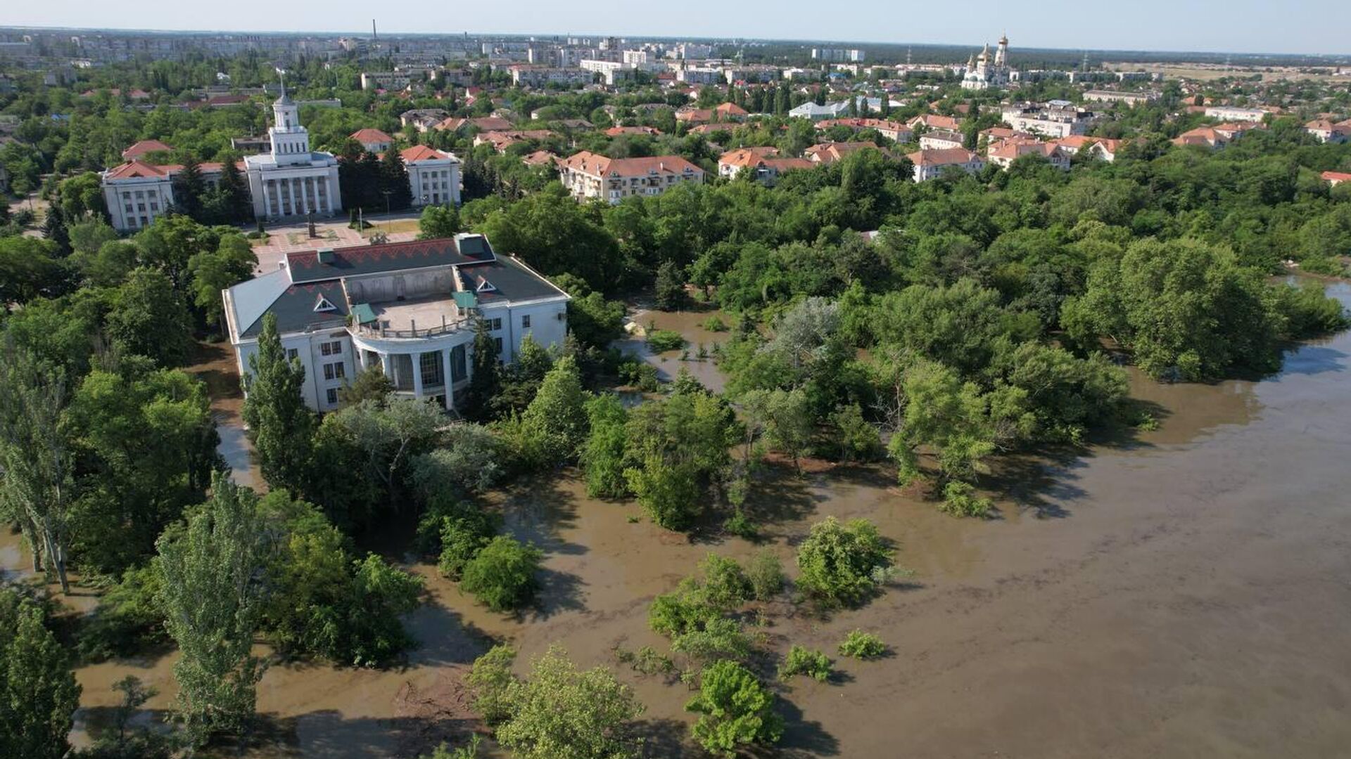 Затопление в Новой Каховке - اسپوتنیک ایران  , 1920, 06.06.2023