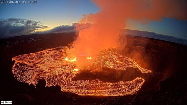 فوران آتشفشان کیلاویا در جزایر هاوایی - اسپوتنیک ایران  