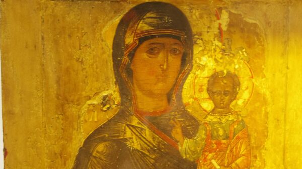 Икона Богоматери  Киево-Печерской лавре - اسپوتنیک ایران  