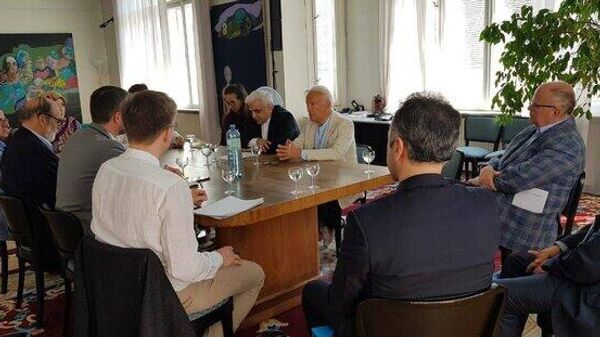 حضور سفیر ایران در اتریش در موسسه بین المللی صلح در وین - اسپوتنیک ایران  