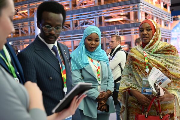 دومین نشست &quot;روسیه و آفریقا&quot;شرکت کنندگان در نشست در مرکز همایش و نمایشگاه اکسپو فوروم - اسپوتنیک ایران  