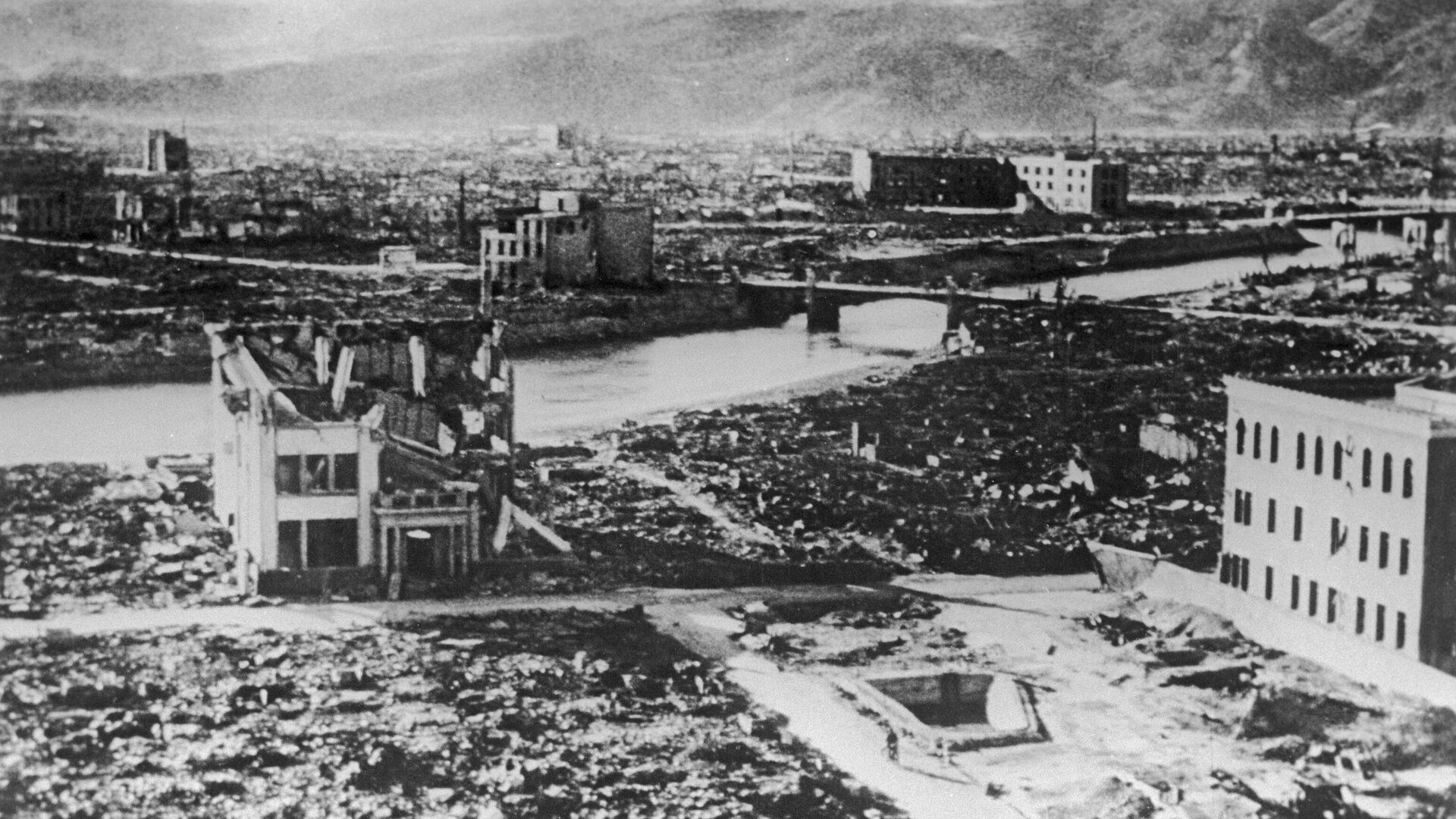 Хиросима после американской атомной бомбардировки, 1945 год - اسپوتنیک ایران  , 1920, 06.08.2023