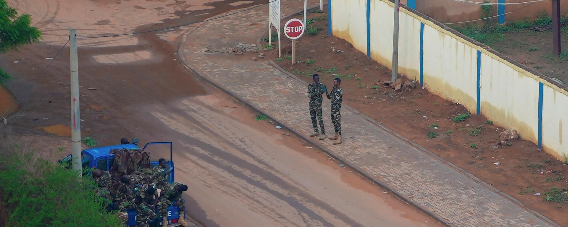 Nigerien gendarmes provide security in Niamey, Niger, Saturday, July 29, 2023.  - اسپوتنیک ایران  , 1920, 07.09.2023