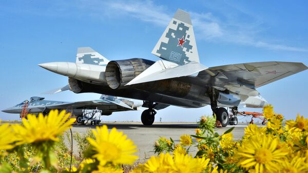 Многофункциональный истребитель пятого поколения Су-57 - اسپوتنیک ایران  