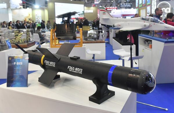 سامانه موشکی ایرانی ضد زره تانکF-365 در همایش بین المللی نظامی-فناوری ارمیا-2023 - اسپوتنیک ایران  