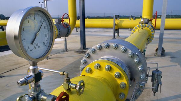 خطوط انتقال گاز یه مجارستان - اسپوتنیک ایران  