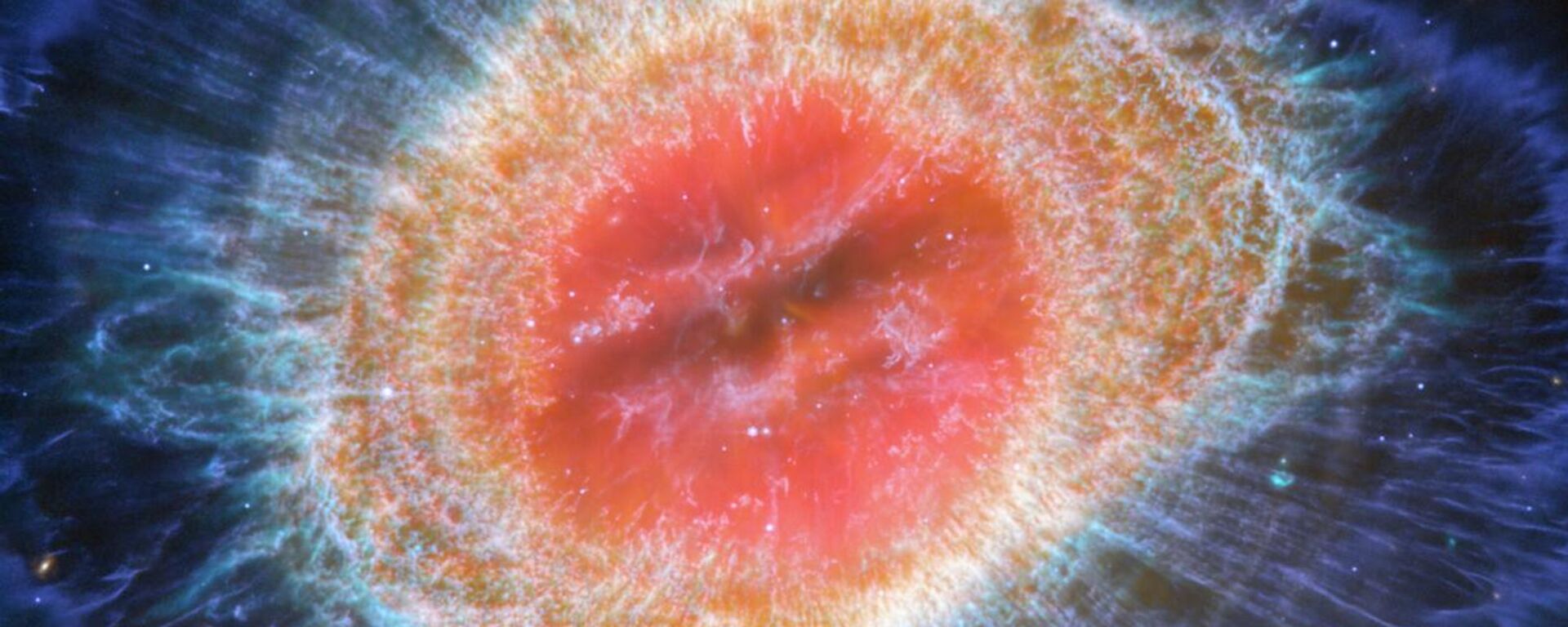 Изображение туманности Кольцо, сбрасывающей свои внешние слои - اسپوتنیک ایران  , 1920, 23.08.2023