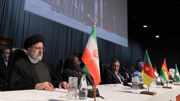 حضور ابراهیم رئیسی رئیس جمهور ایران در پانزدهمین اجلاس بریکس - اسپوتنیک ایران  