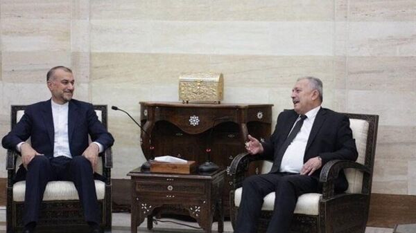 دیدار وزیر خارجه ایران با نخست‌وزیر سوریه  - اسپوتنیک ایران  