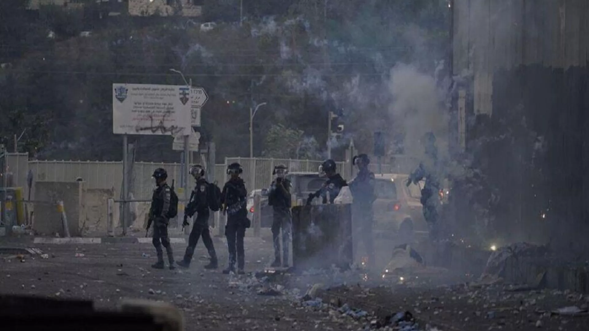 درگیری شدید اسرائیلی ها و فلسطینی ها در نابلس 