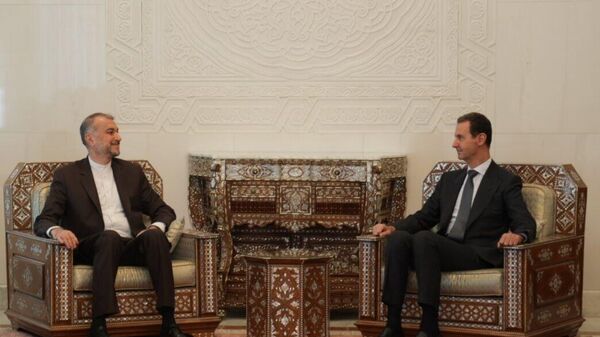 دیدار وزیر امور خارجه ایران و بشار اسد - اسپوتنیک ایران  
