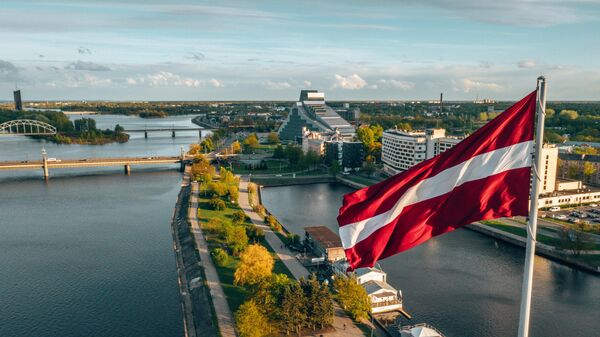 Панорама Риги, Латвия - اسپوتنیک ایران  