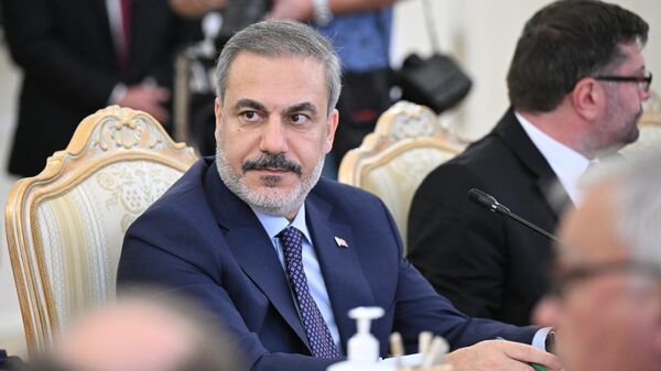 هاکان فیدان وزیر امور خارجه ترکیه - اسپوتنیک ایران  