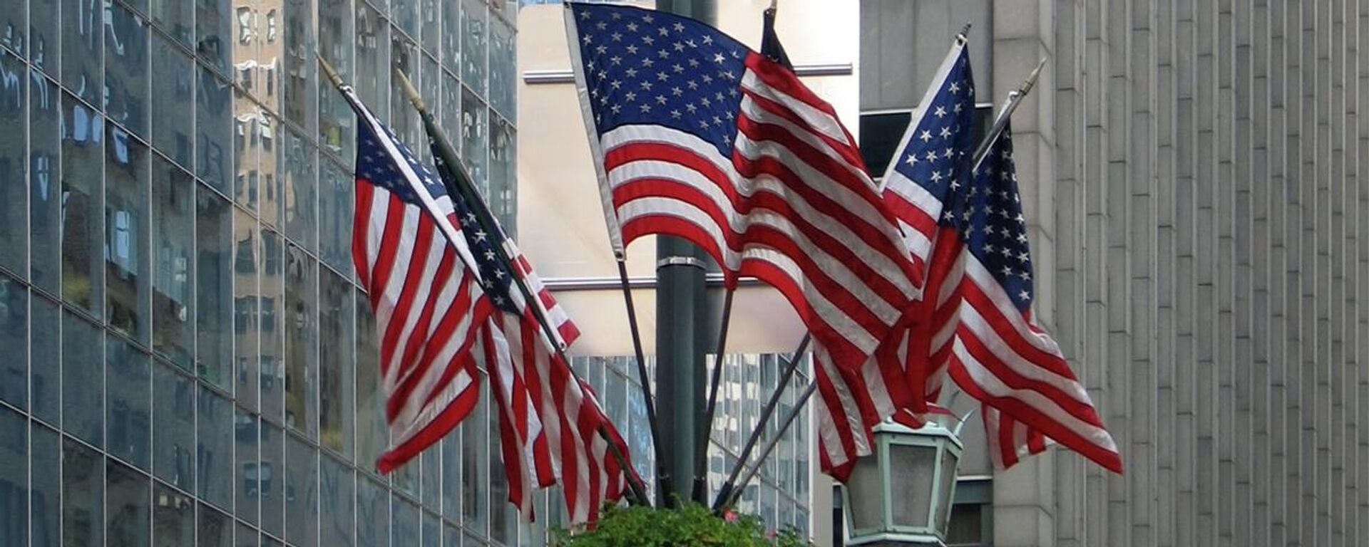Флаги США на улице Нью-Йорка, США - اسپوتنیک ایران  , 1920, 03.06.2023