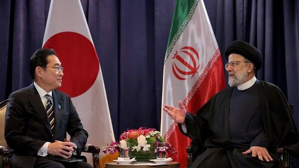 دیدار رئیسی با نخست وزیر ژاپن - اسپوتنیک ایران  