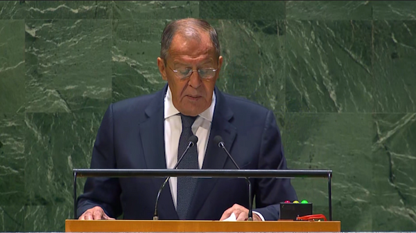 Sergey Lavrov addresses the UN General Assembly - full video - اسپوتنیک ایران  