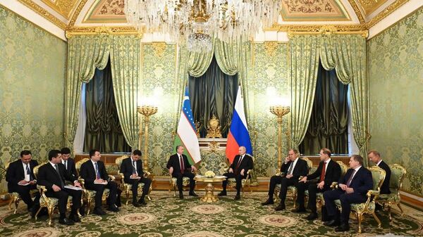 دیدار روسای جمهور روسیه و ازبکستان در کرملین  - اسپوتنیک ایران  